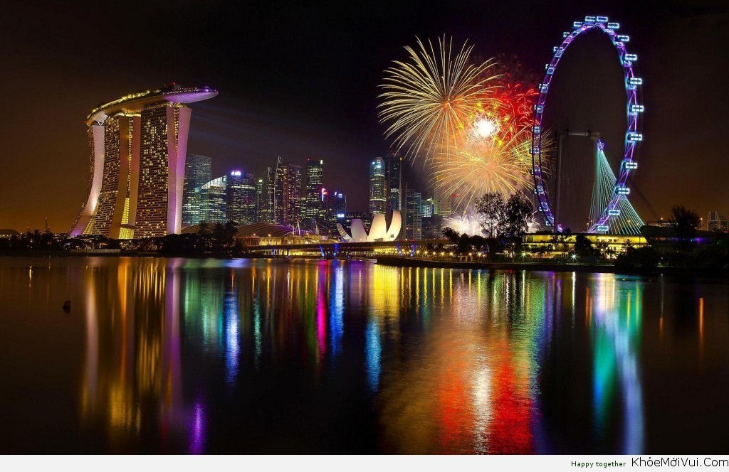 Những hình ảnh bắn pháo hoa chào mừng năm mới lung linh đẹp nhất thế giới -10